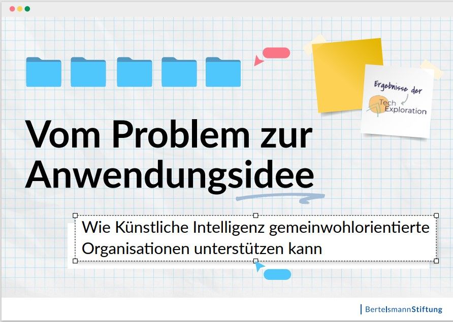 Publikation Vom Problem zur Anwendungsidee