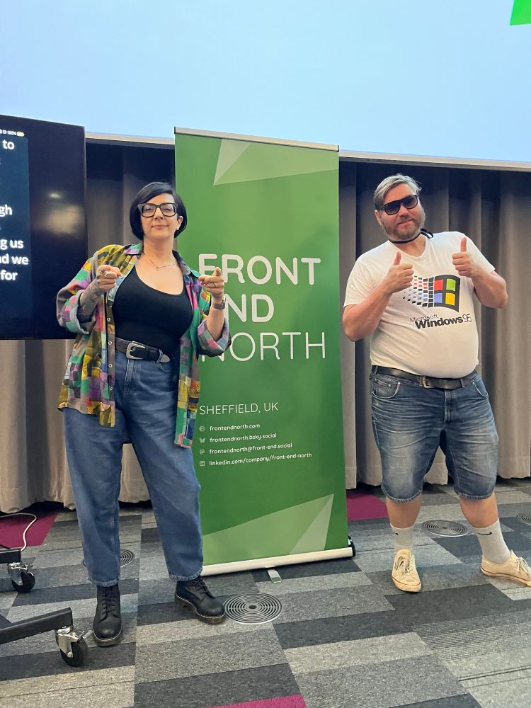 Andreas an Salma posing at frontend north