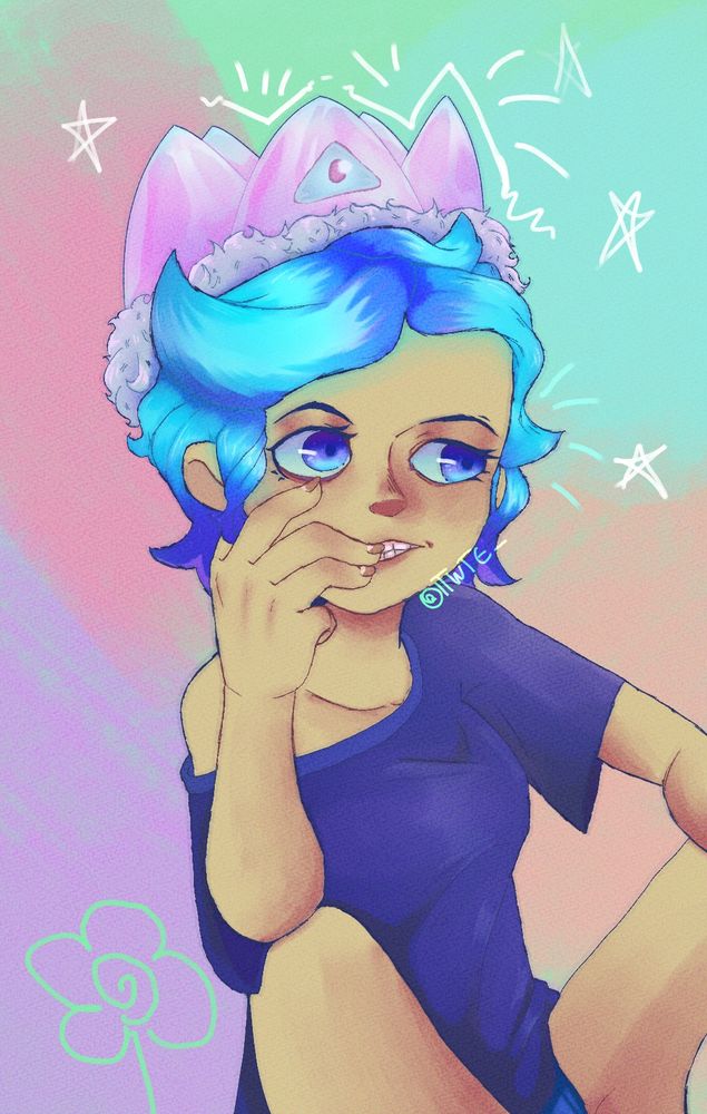 desenho no clip studio paint, minha oc