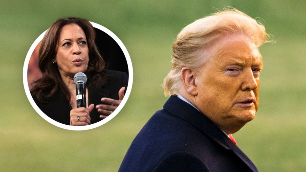 "Ist er wirklich orange?": Harris zweifelt Trumps Hautfarbe an