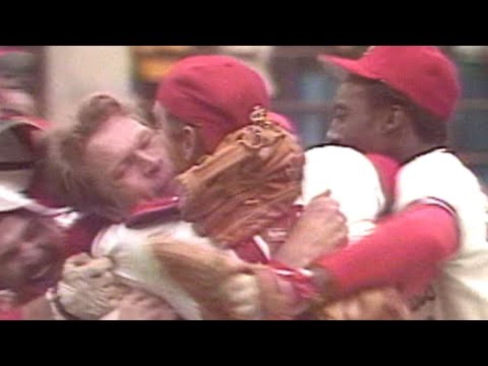 Bob Forsch gets Larry Bowa to complete his no-hitter