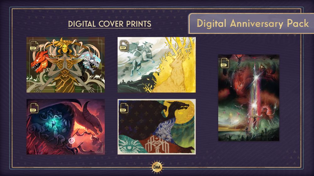 Digital Anniversary Pack
Includes: Digital Cover Prints