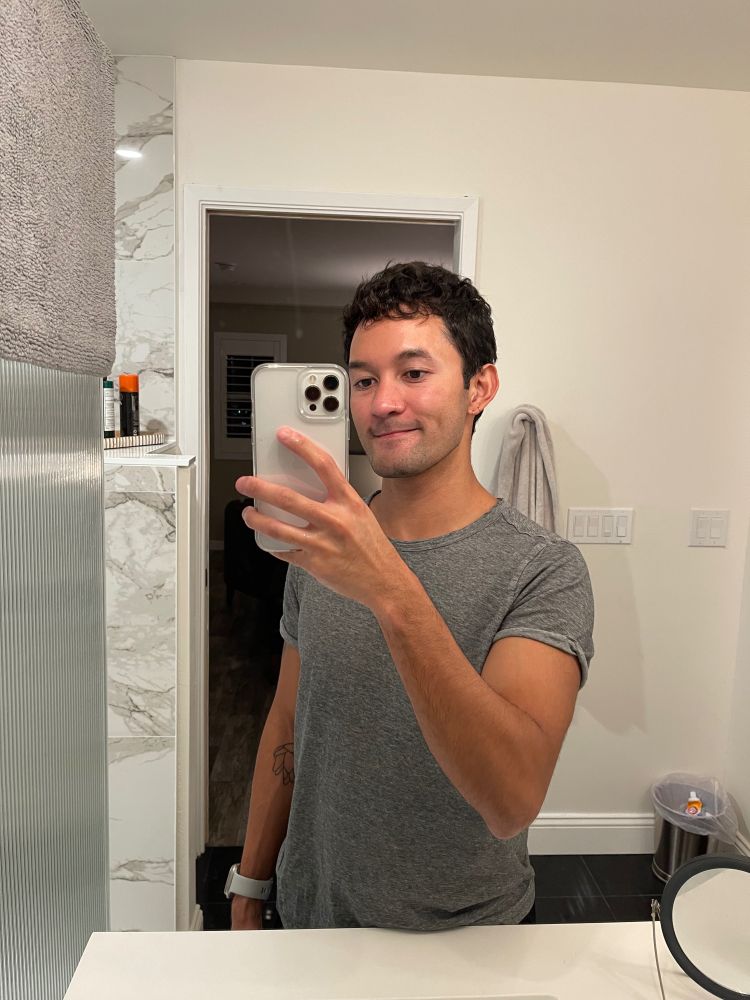 same idiot without facial hair