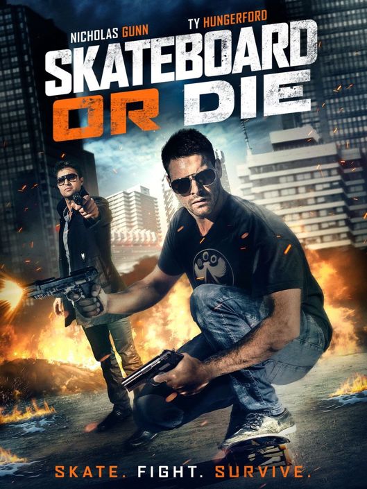 Affiche du film Skateboard or die 