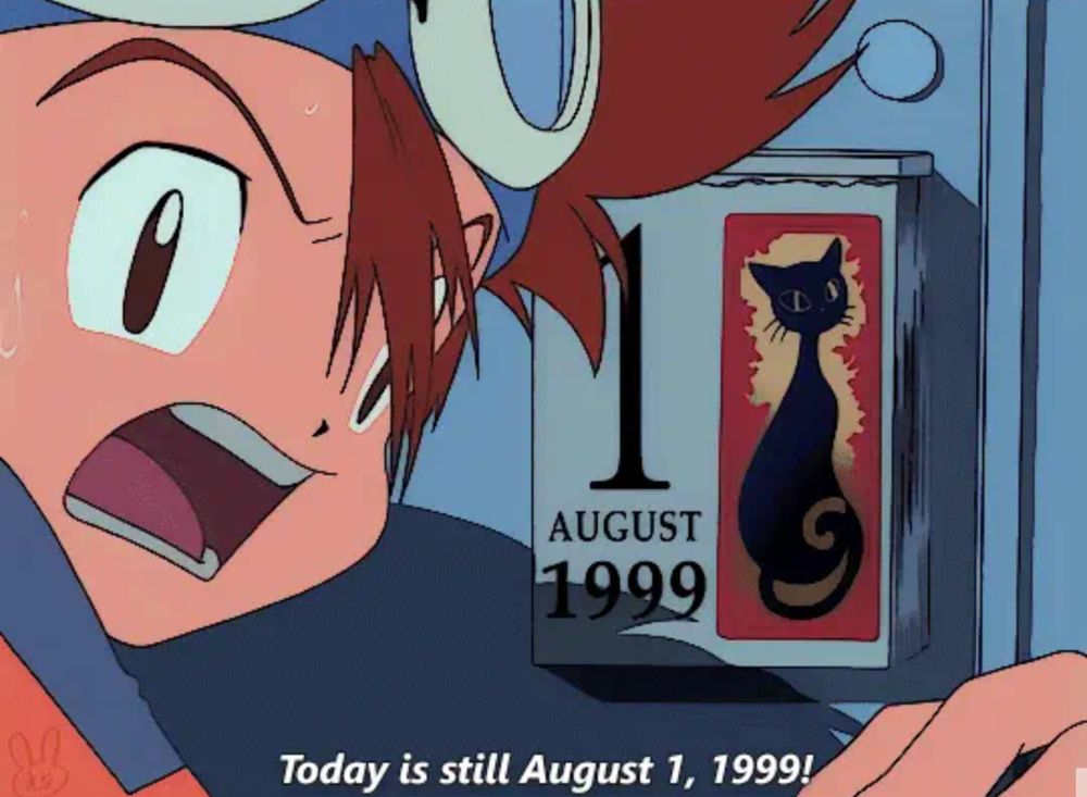 Today is still August 1st