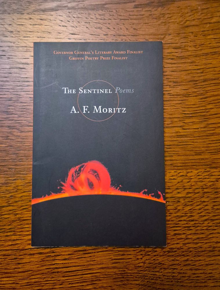 "The Sentinel": a book of poems by AF Moritz.