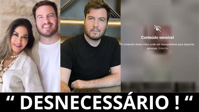 Tiago Nigro postou foto do feto abortado por Mayra Cardi