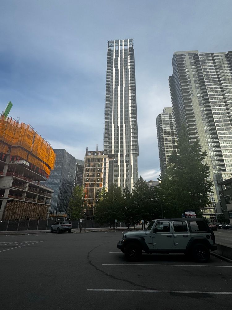 Apartment under construction in SLU. Picture taken Aug 29 2025 