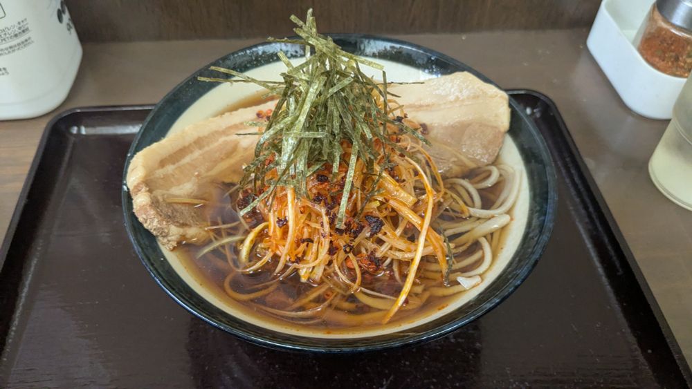 辛ネギ肉そば、うちば