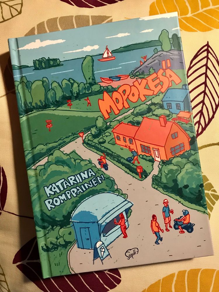 Katariina Romppaisen säeromaani Mopokesä