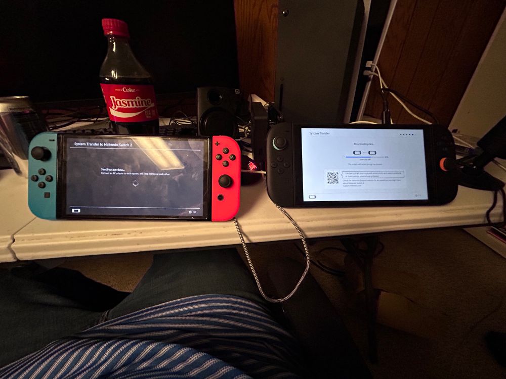 Comparison of the OLED Switch and Regular Switch 2