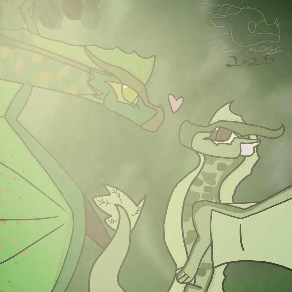 Sundew and Willow from Wings of Fire by Tui T. Sutherland