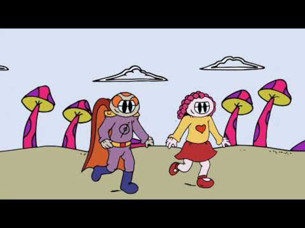 Desenho animado sobre vida no universo Scriptah - Astrobiologia