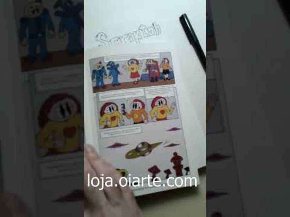 Scriptah – Perdidos no Buraco Negro 04 (Livro em quadrinhos)