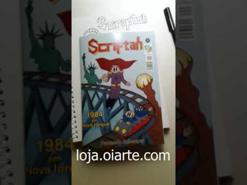 Scriptah 05 – 1984 em Nova Iorque (Livro em quadrinhos)