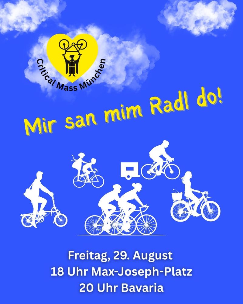 Radelnde Wolken auf blauem Himmelhintergrund