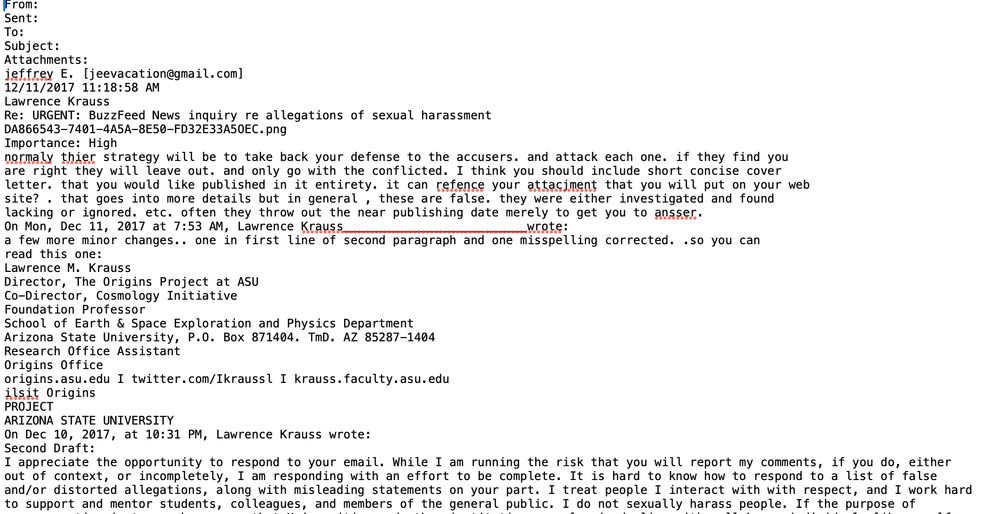 Epstein response to Krauss