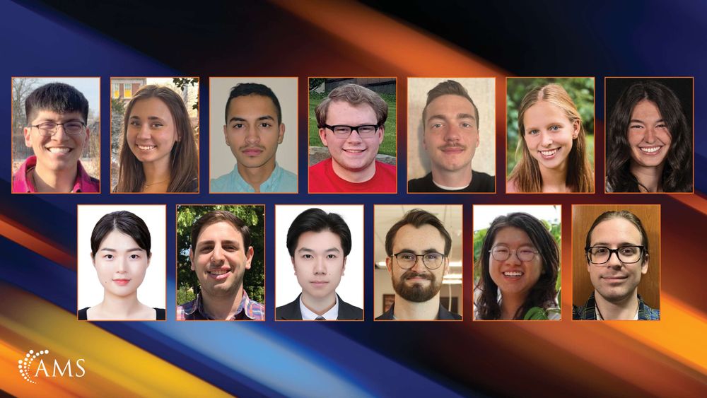 13 headshots. AMS logo.