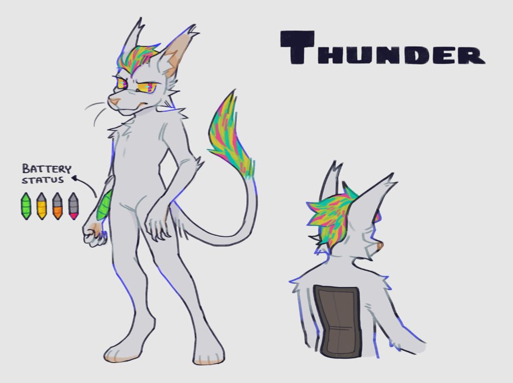 The same character reference as before, but redrawn.