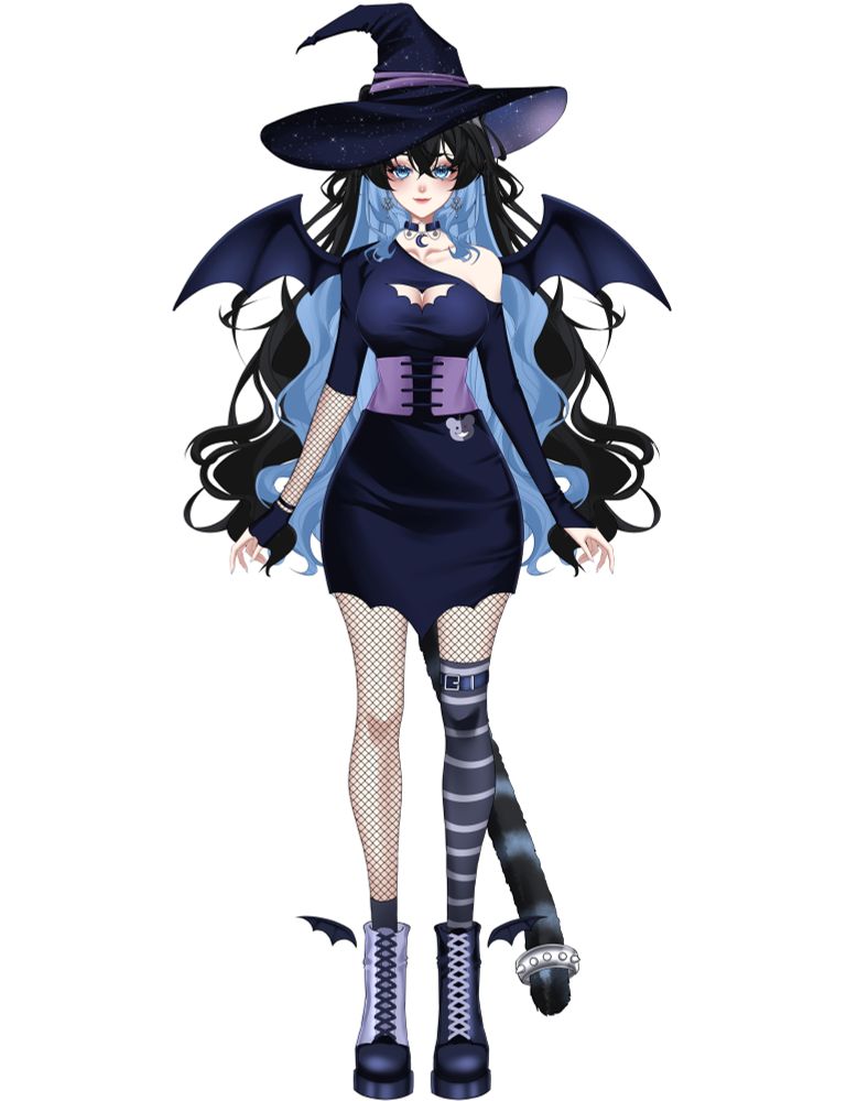 Witchy elf with panther powers!