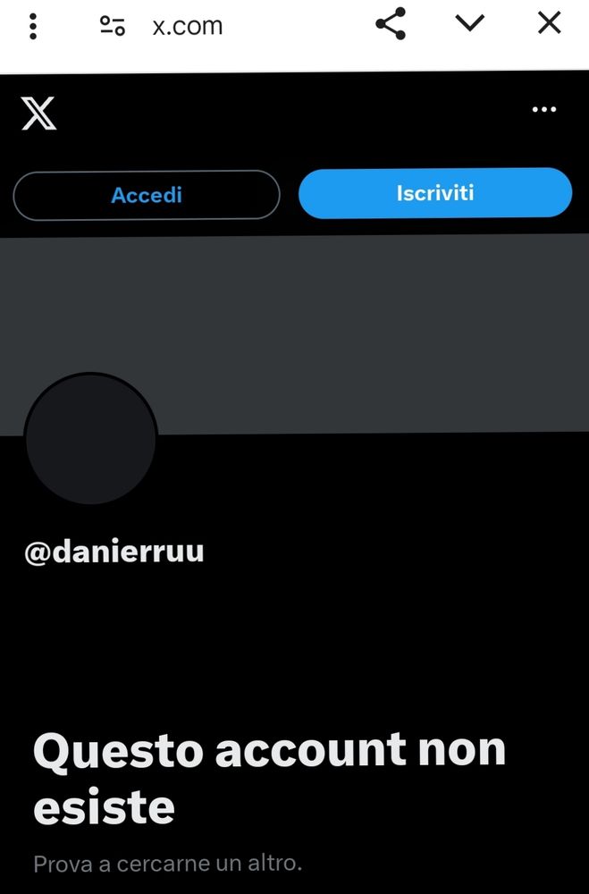 when clicking on the link he put for the art credits, a nonexistent twitter account pops up