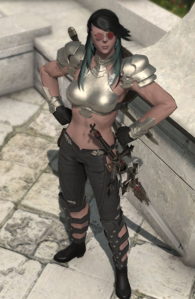 Rhel in the past wearing a steel galerus