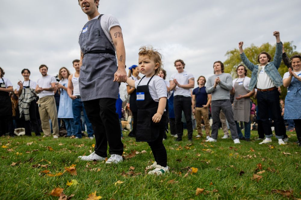 Jeremy Allen White lookalike competition in Chicago (Tribune photo)
