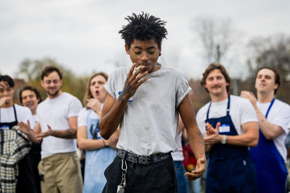 Jeremy Allen White lookalike competition in Chicago (Tribune photo)