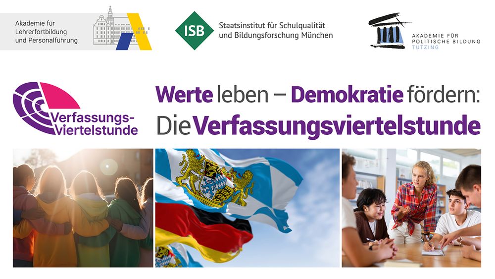 Werte leben - Demokratie fördern: Die Verfassungsviertelstunde