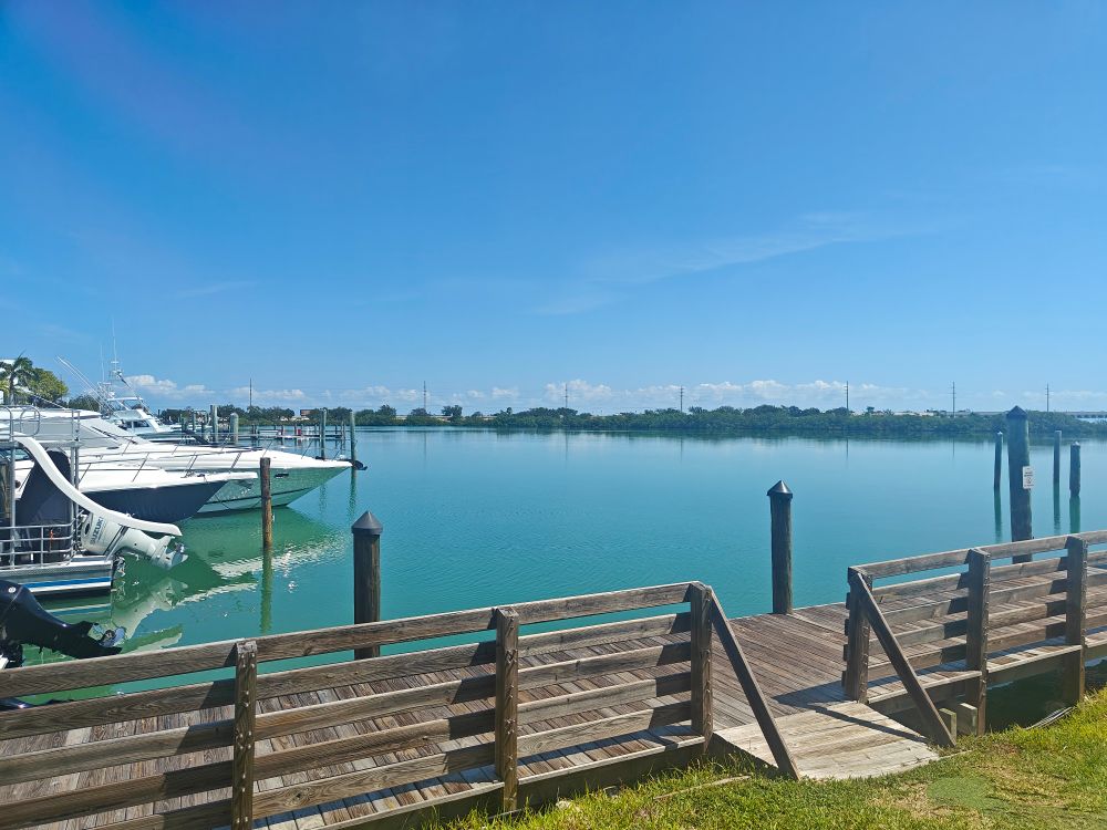 view at a Florida resort
