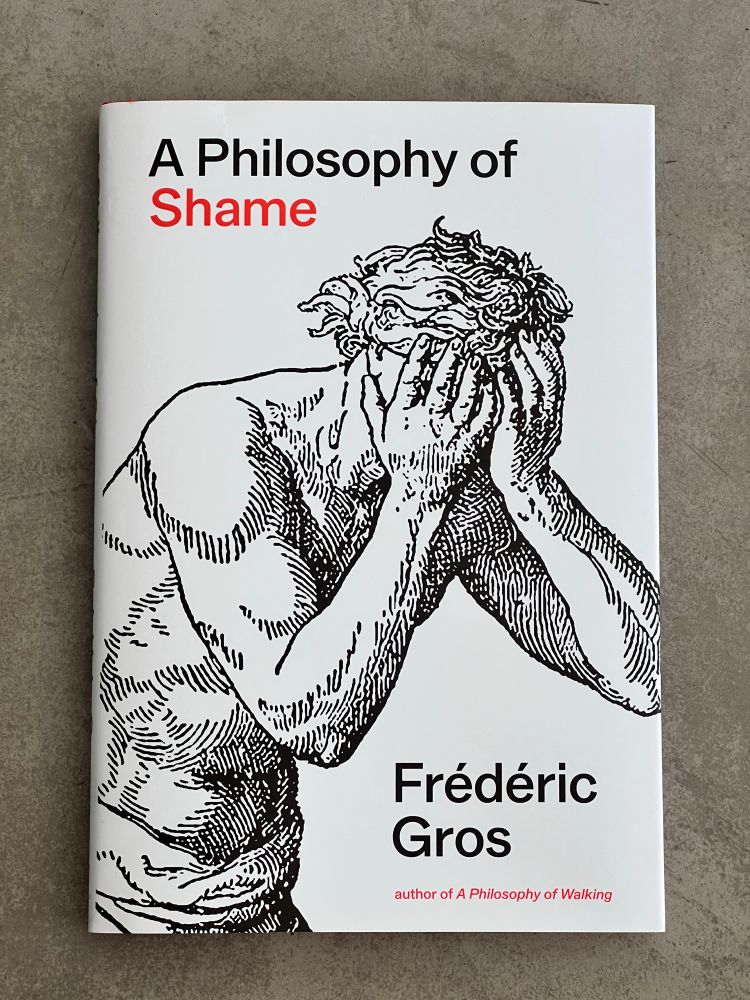 The cover of Frédéric Gros’ book, The Philosophy of Shame