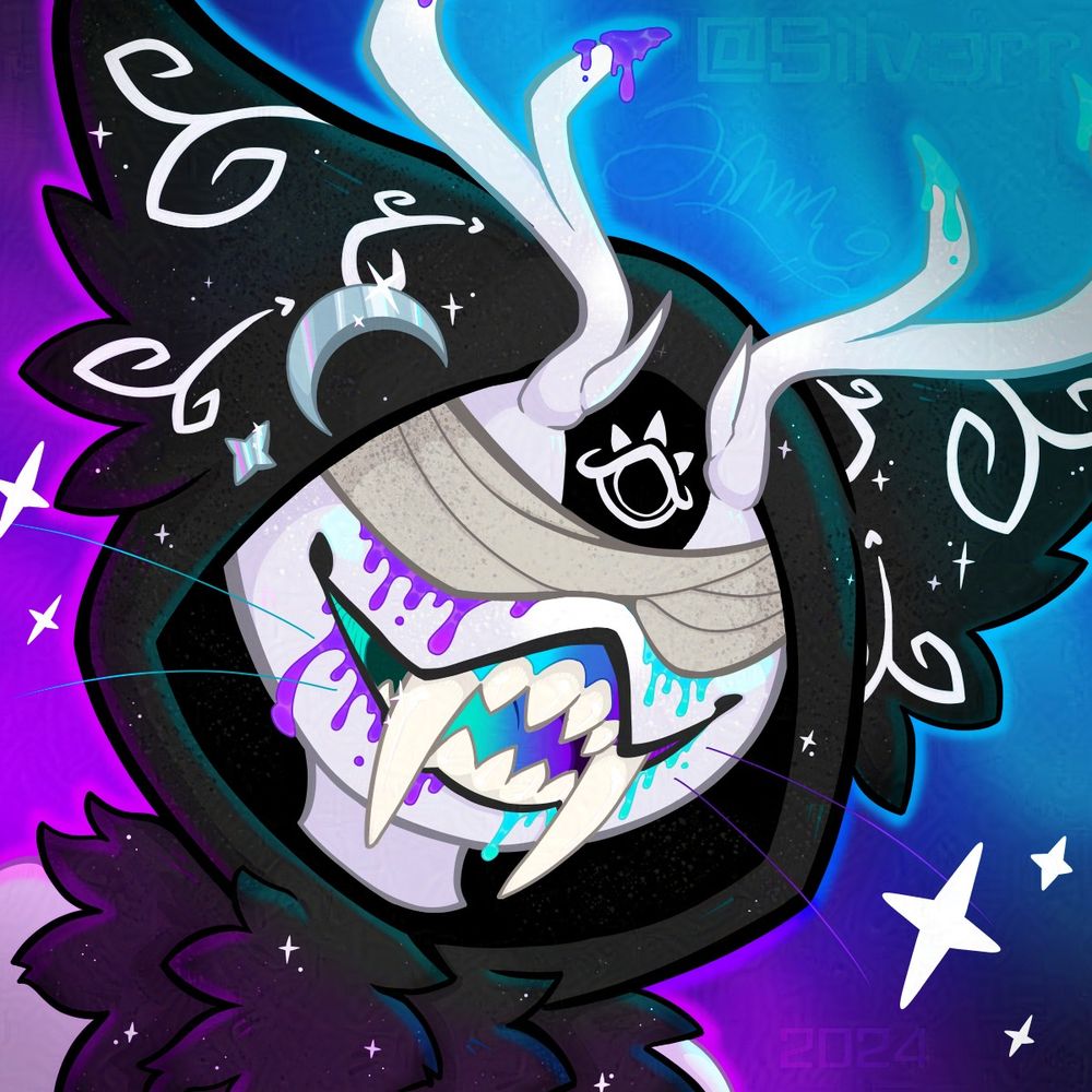 Silv3rr's Grinlin, original version, anime / cartoon style, really bright and colorful with some dynamic lights