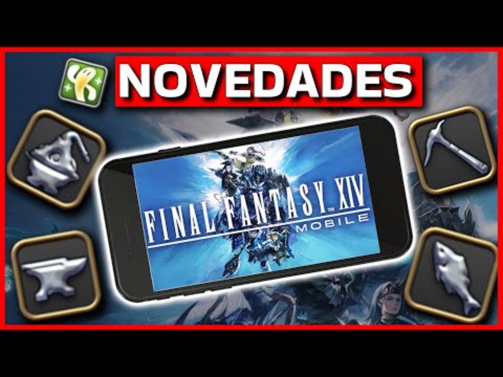 Novedades en FFXIV Mobile - Crafts, Gatherers y QoL