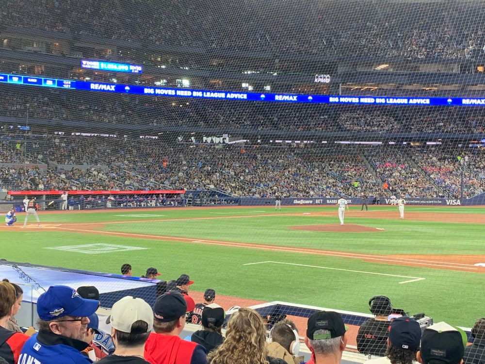 Ballpark at the Rogers Centre in Toronto 