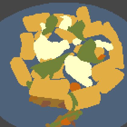 a quick sketch of a plate of rigatoni