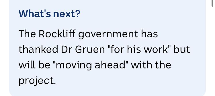 Dimwit premier clearly had no intention of doing anything apart from bulldozing ahead.