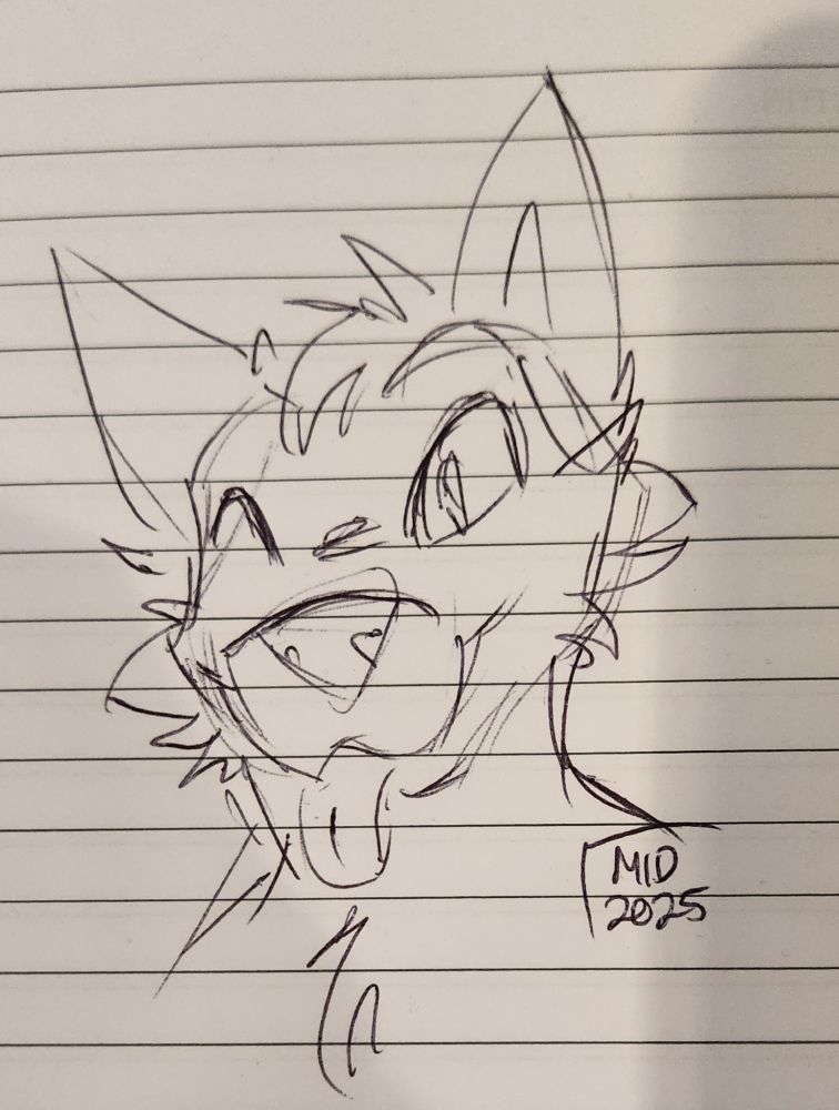 Adorable doodle signed by either a Mid or Mio at which I was unable to get solid hits on.