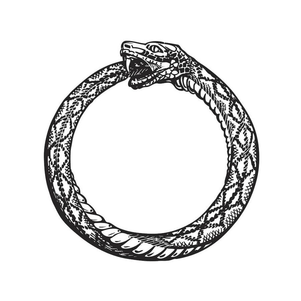 An ouroboros