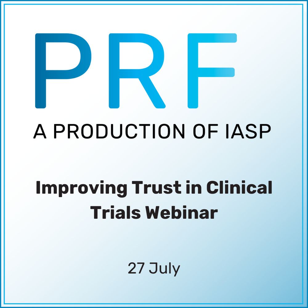 21 July PRF Webinar