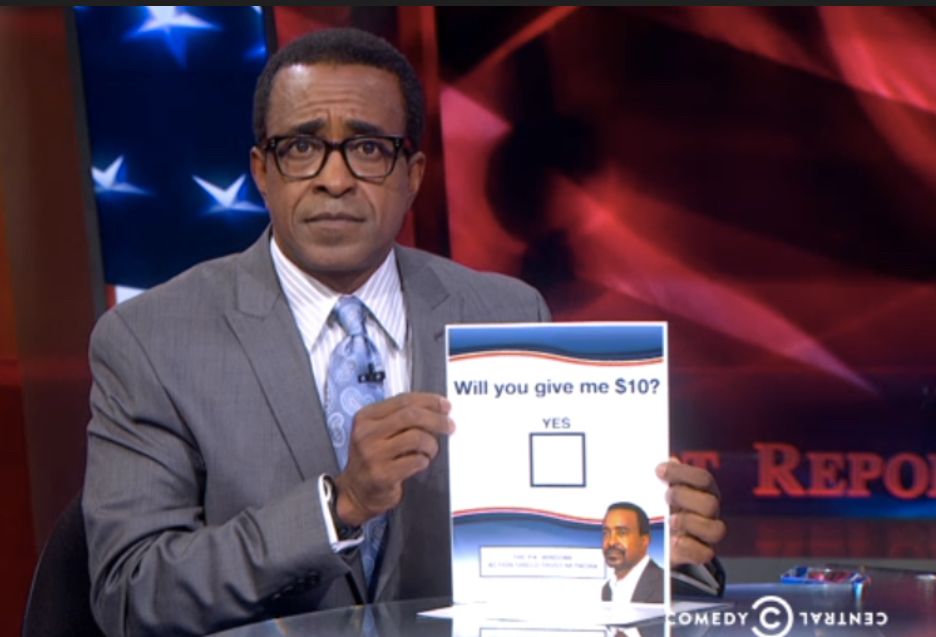 Tim Meadows on the Colbert Report