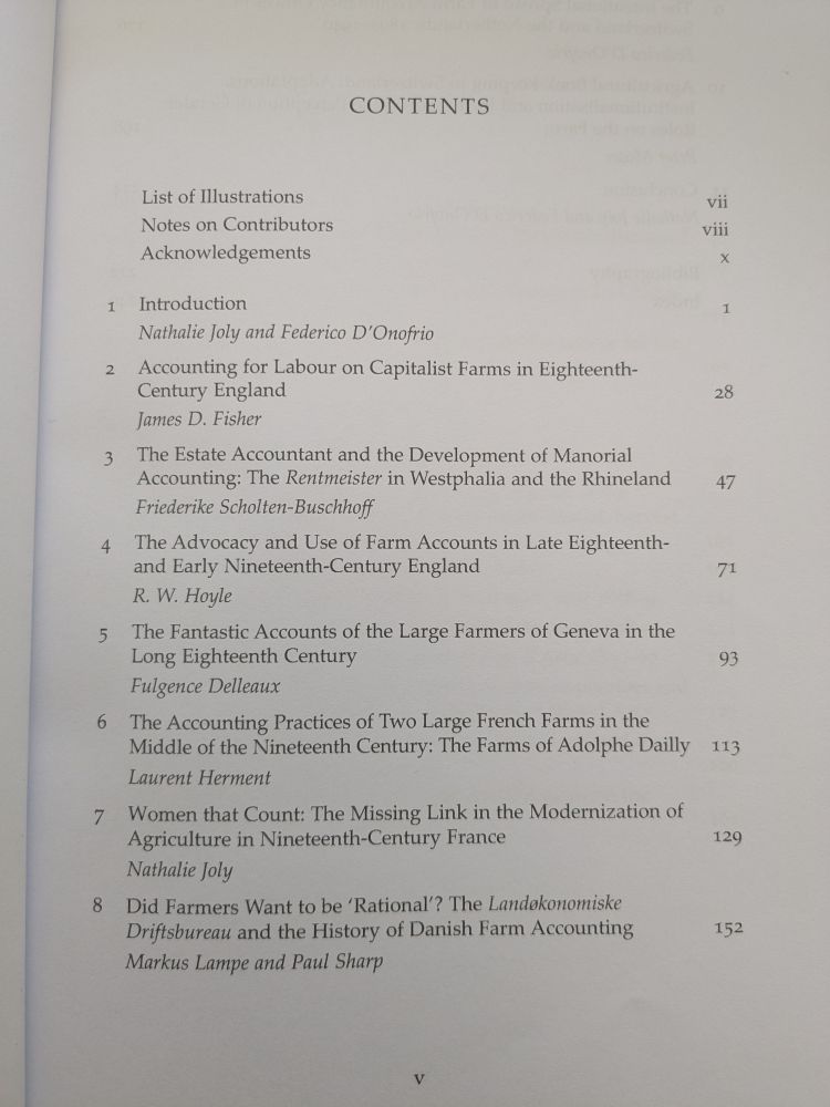 Contents page