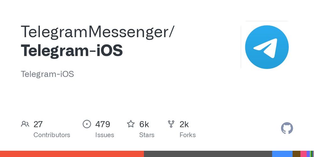 GitHub - TelegramMessenger/Telegram-iOS: Telegram-iOS