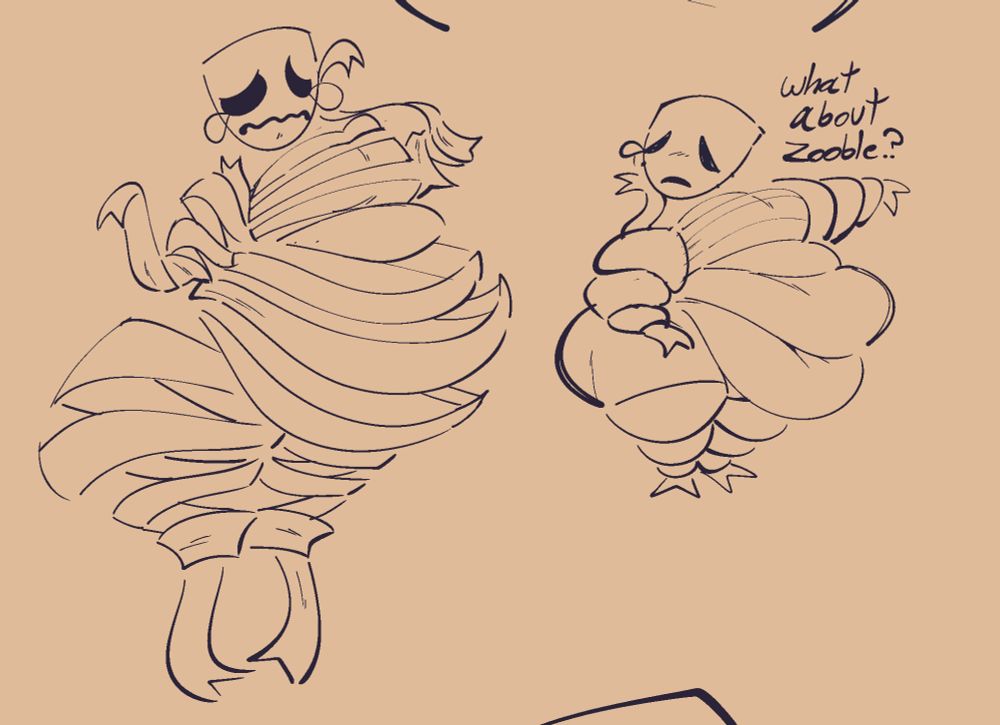 ribbons surrounding an invisible fat body, or ribbons themselves getting fatter. discuss.