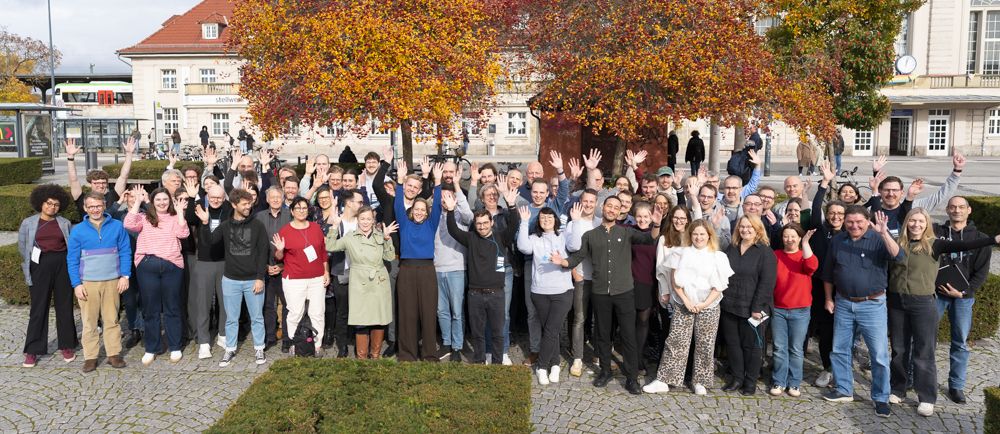 Mitglieder auf der D64-Superklausur 2025 in Weimar. Bild: D64/Falko Ortolf