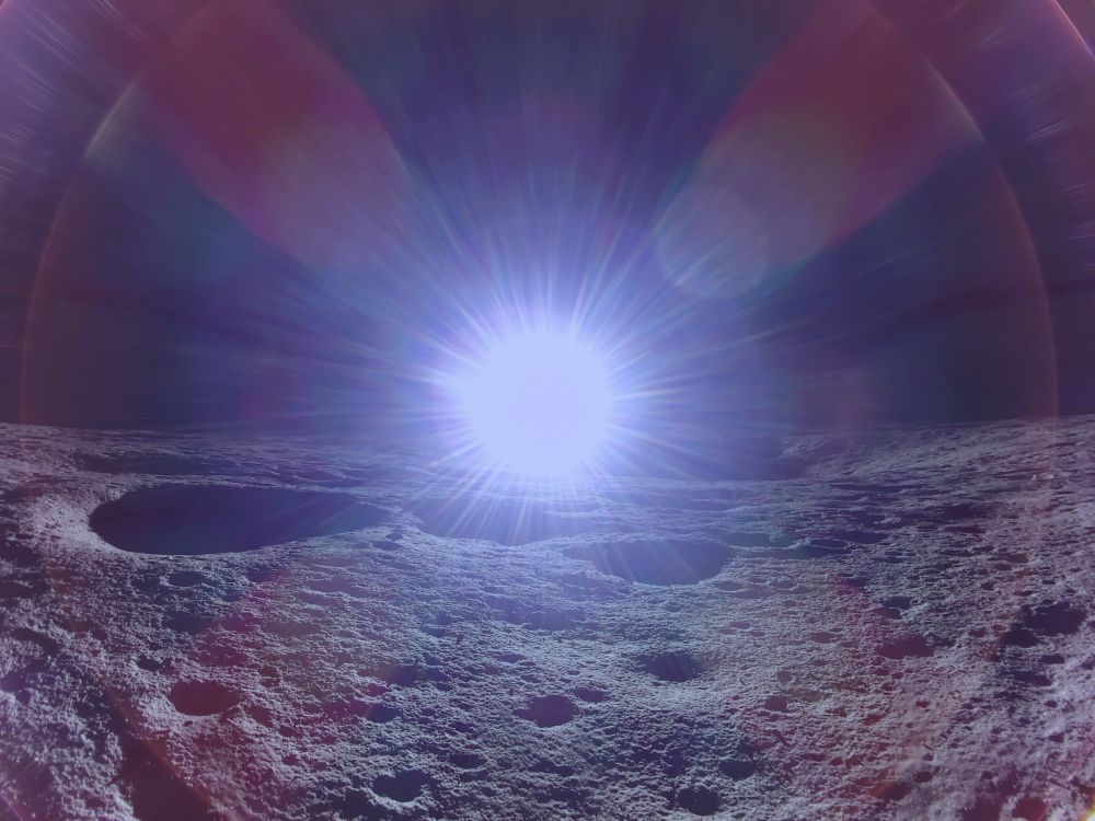 Image captured by Firefly Aerospace’s Blue Ghost lander of the sun rising over the lunar surface. 

Credit: Firefly Aerospace