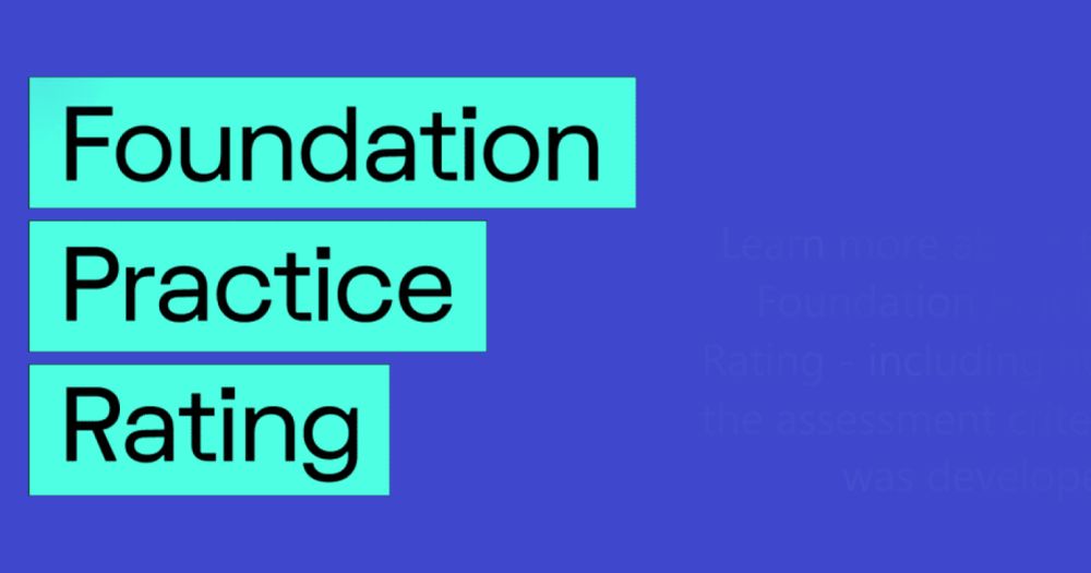 Foundation Practice Rating logo
