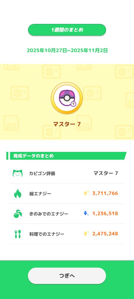 初のマスター７🎉✨️