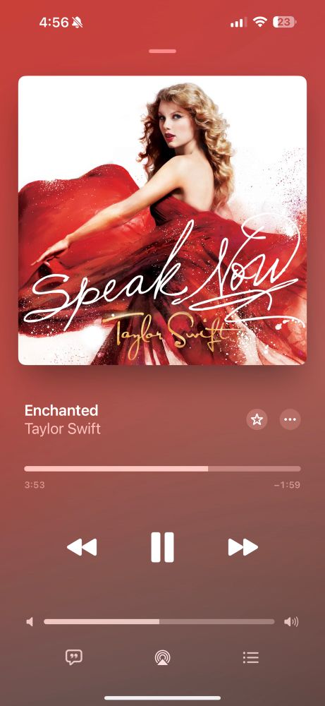Enchanted (reclaimed version) by Taylor Swift 