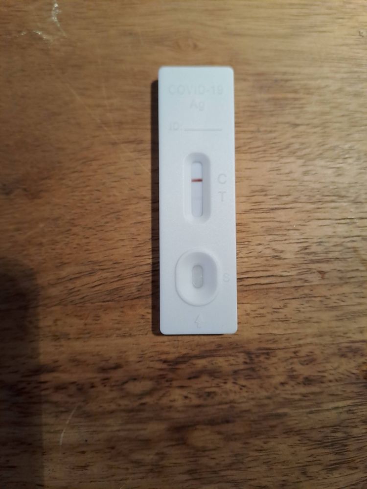 Positiver Schnelltest