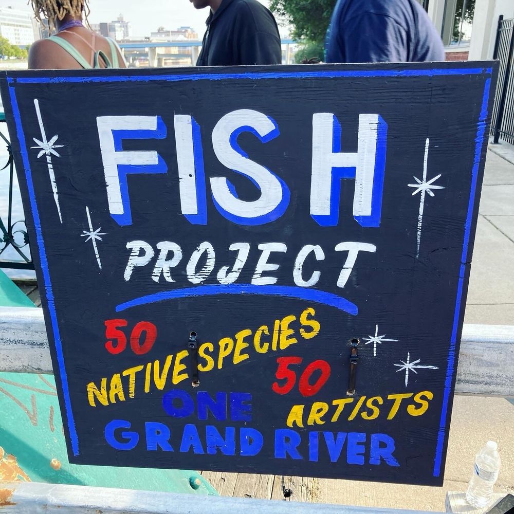 Fish project: 50 native species, 50 artists, one Grand River.